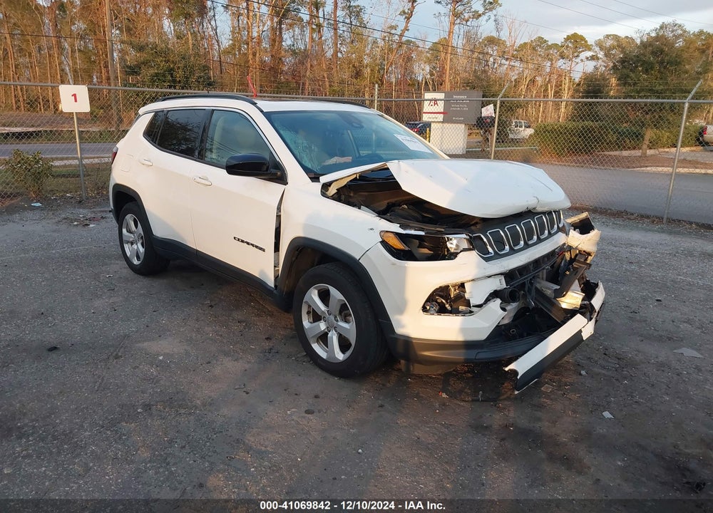 2022 JEEP COMPASS LATITUDE FWD VIN: 3C4NJCBBXNT177846