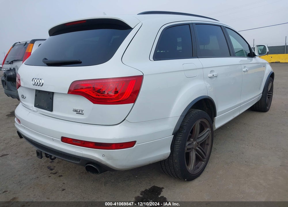 2014 AUDI Q7 3.0T S LINE PRESTIGE VIN: WA1DGAFE0ED019681