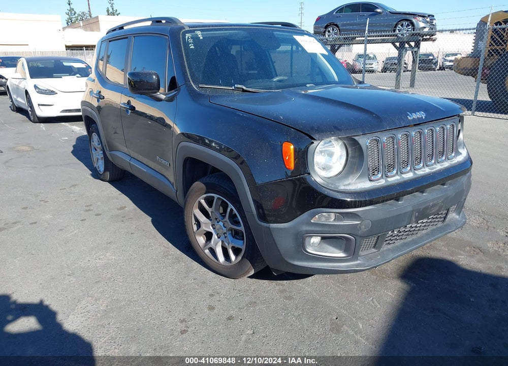 2018 JEEP RENEGADE LATITUDE FWD VIN: ZACCJABB4JPH44341