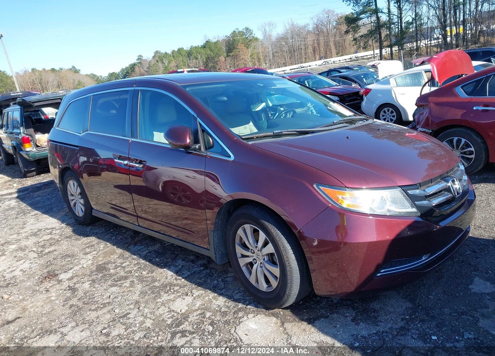 2015 HONDA ODYSSEY EX-L VIN: 5FNRL5H67FB110400