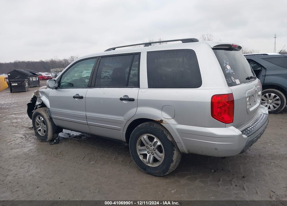 2005 HONDA PILOT EX-L VIN: 5FNYF18515B022718