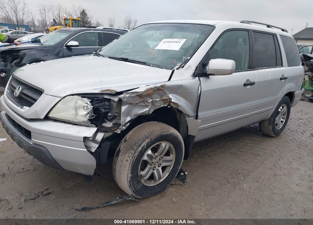 2005 HONDA PILOT EX-L VIN: 5FNYF18515B022718