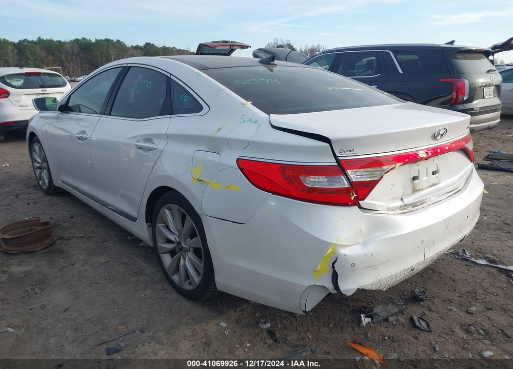 2017 HYUNDAI AZERA LIMITED VIN: KMHFH4JG8HA577169