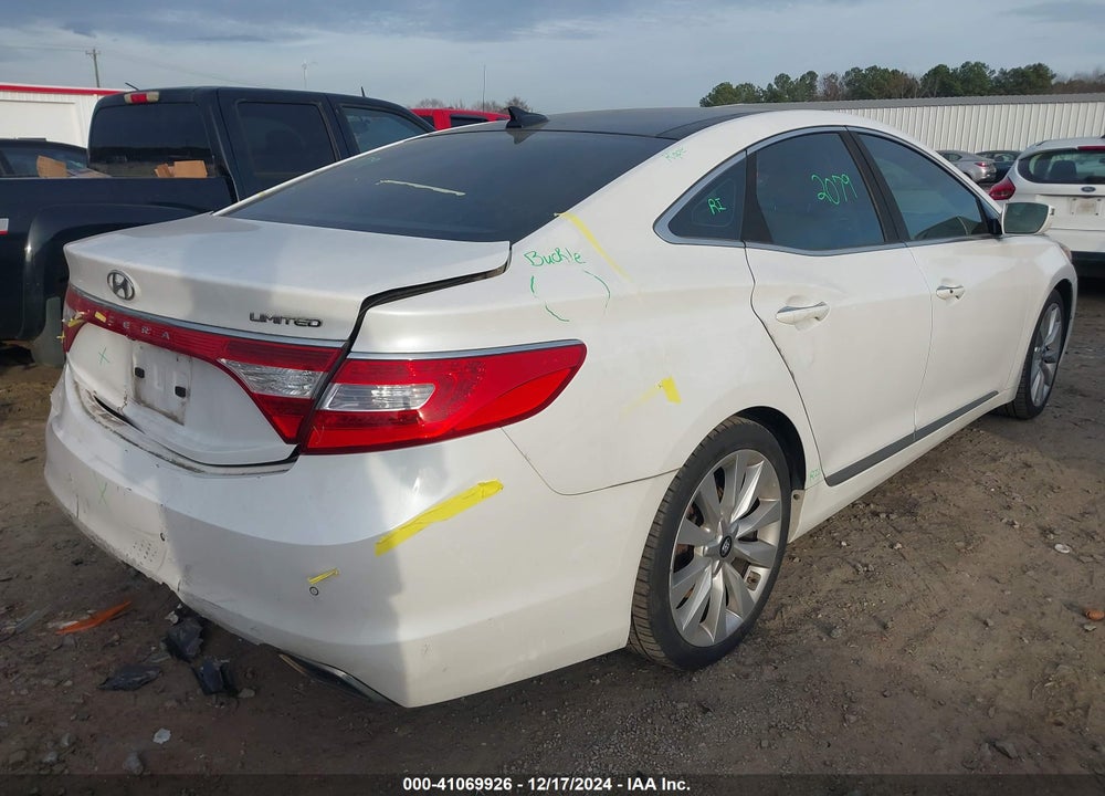 2017 HYUNDAI AZERA LIMITED VIN: KMHFH4JG8HA577169
