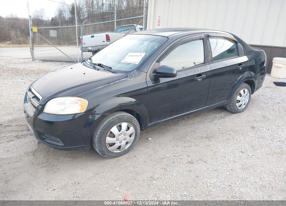 2010 CHEVROLET AVEO LT VIN: KL1TD5DE7AB092824