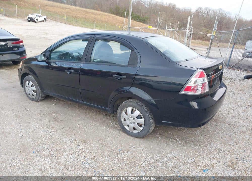 2010 CHEVROLET AVEO LT VIN: KL1TD5DE7AB092824