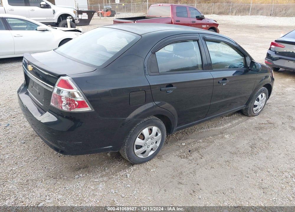 2010 CHEVROLET AVEO LT VIN: KL1TD5DE7AB092824