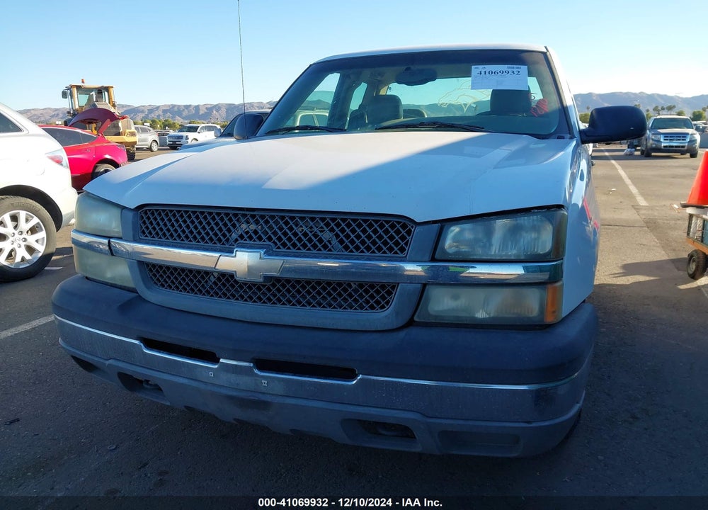 2004 CHEVROLET SILVERADO 1500 WORK TRUCK VIN: 1GCEC19X24Z228845