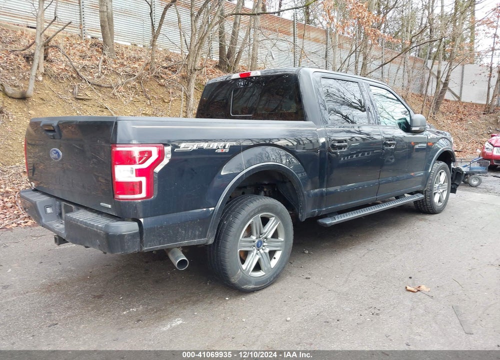 2018 FORD F-150 XLT VIN: 1FTEW1EG3JKC68031