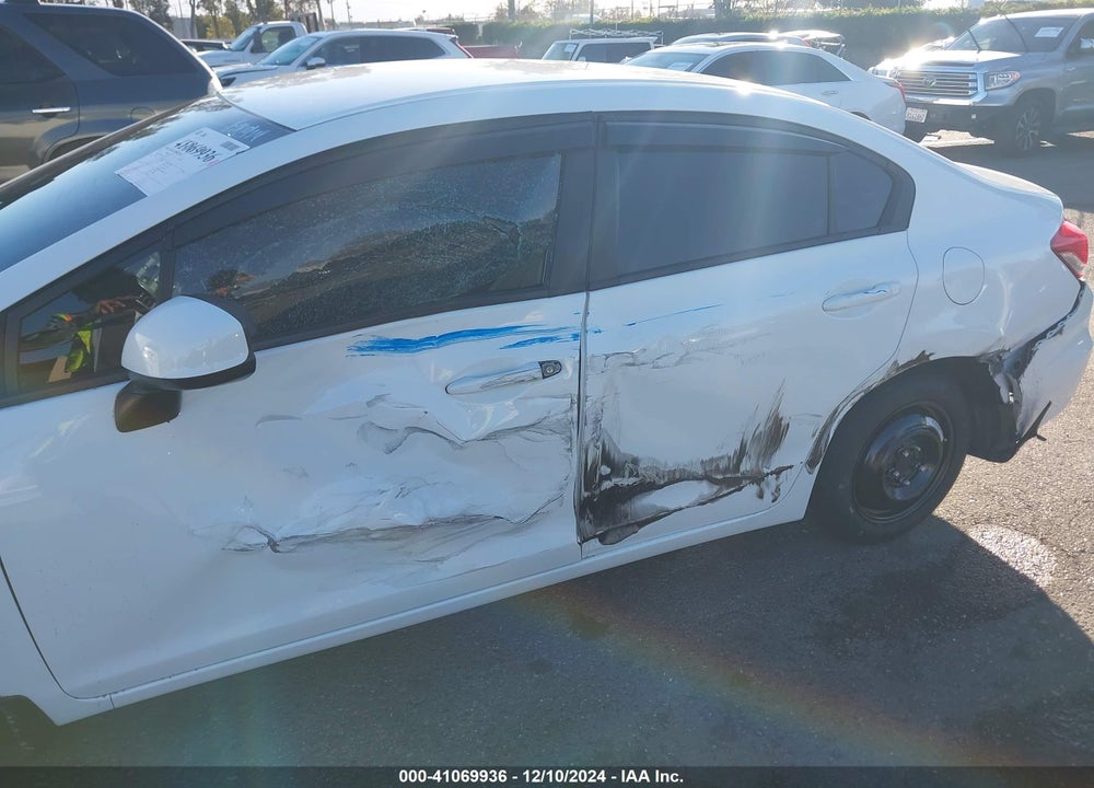 2013 HONDA CIVIC LX VIN: 19XFB2F56DE273699
