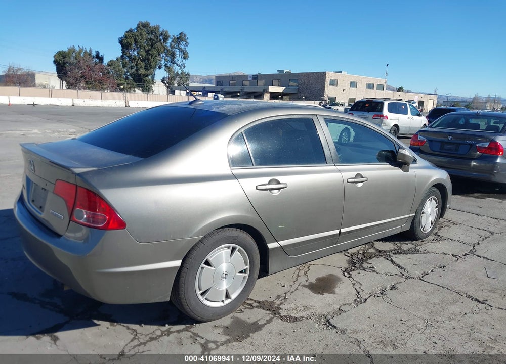 2007 HONDA CIVIC HYBRID VIN: JHMFA36297S016714