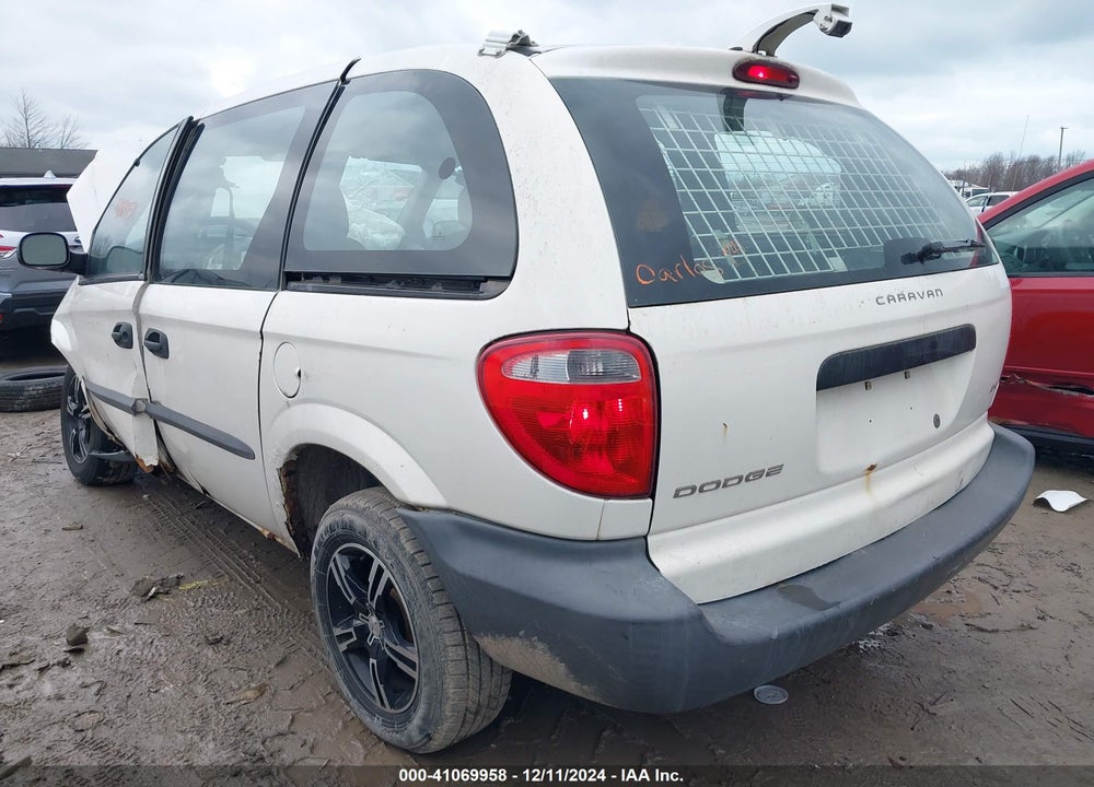 2003 DODGE CARAVAN CV VIN: 1D4GP21383B339065
