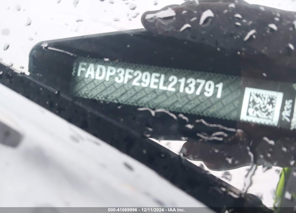 2014 FORD FOCUS SE VIN: 1FADP3F29EL213791