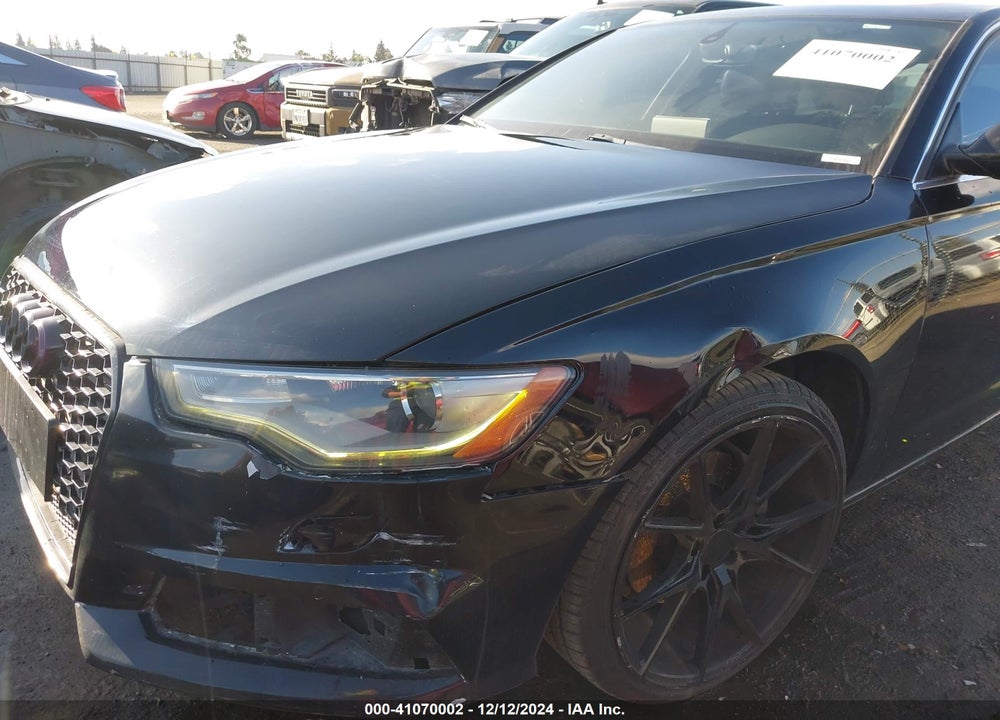 2012 AUDI A6 2.0T PREMIUM VIN: WAUDFAFC6CN174862
