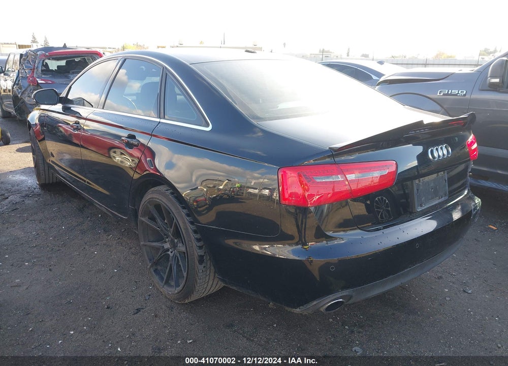 2012 AUDI A6 2.0T PREMIUM VIN: WAUDFAFC6CN174862