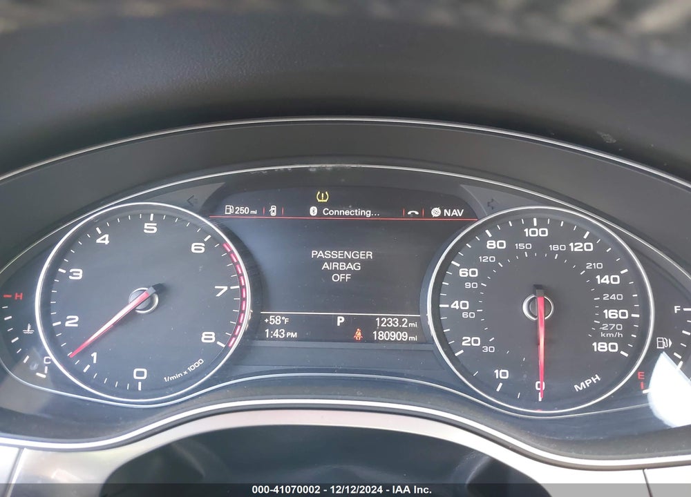 2012 AUDI A6 2.0T PREMIUM VIN: WAUDFAFC6CN174862
