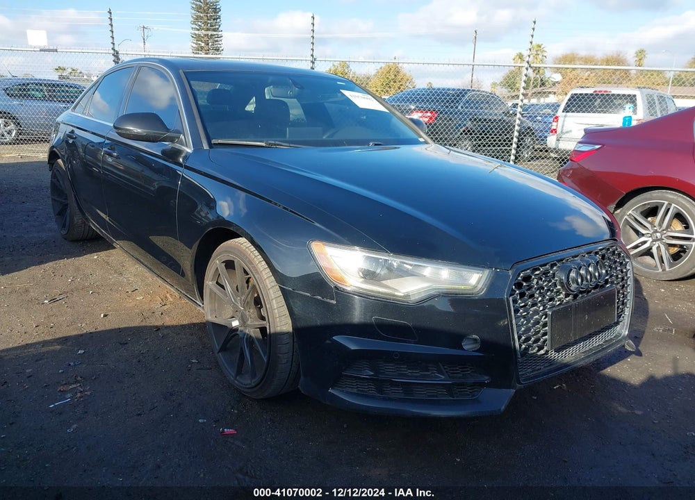 2012 AUDI A6 2.0T PREMIUM VIN: WAUDFAFC6CN174862