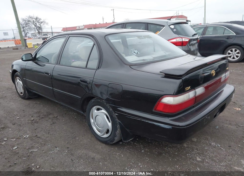 1997 TOYOTA COROLLA DX VIN: 1NXBB02E5VZ638574
