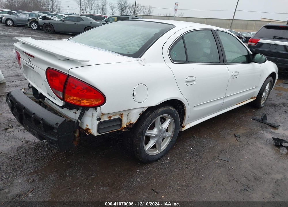 2004 OLDSMOBILE ALERO GL2 VIN: 1G3NL52E14C156720