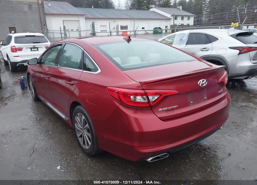 2016 HYUNDAI SONATA SPORT VIN: 5NPE34AF4GH313122