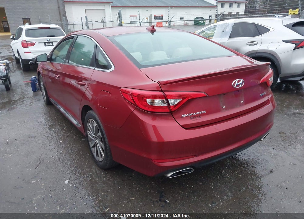 2016 HYUNDAI SONATA SPORT VIN: 5NPE34AF4GH313122