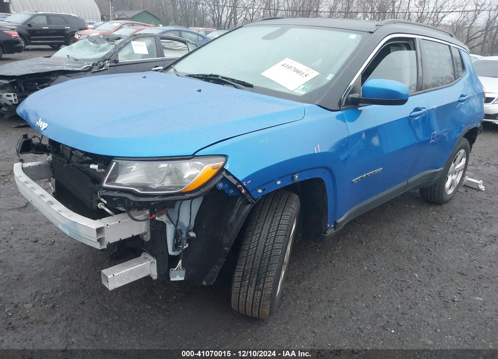 2018 JEEP COMPASS LATITUDE 4X4 VIN: 3C4NJDBBXJT139081