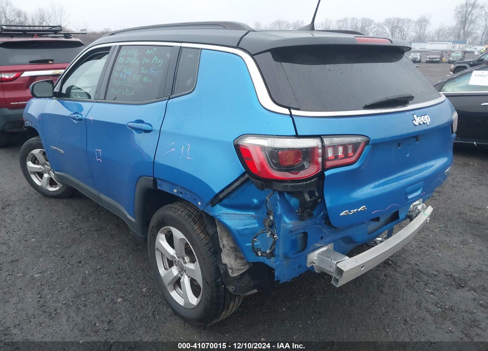 2018 JEEP COMPASS LATITUDE 4X4 VIN: 3C4NJDBBXJT139081