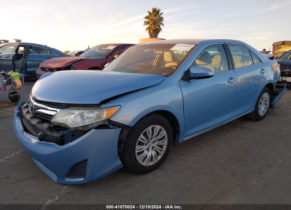 2012 TOYOTA CAMRY LE VIN: 4T4BF1FK2CR157856