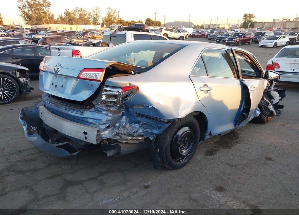 2012 TOYOTA CAMRY LE VIN: 4T4BF1FK2CR157856