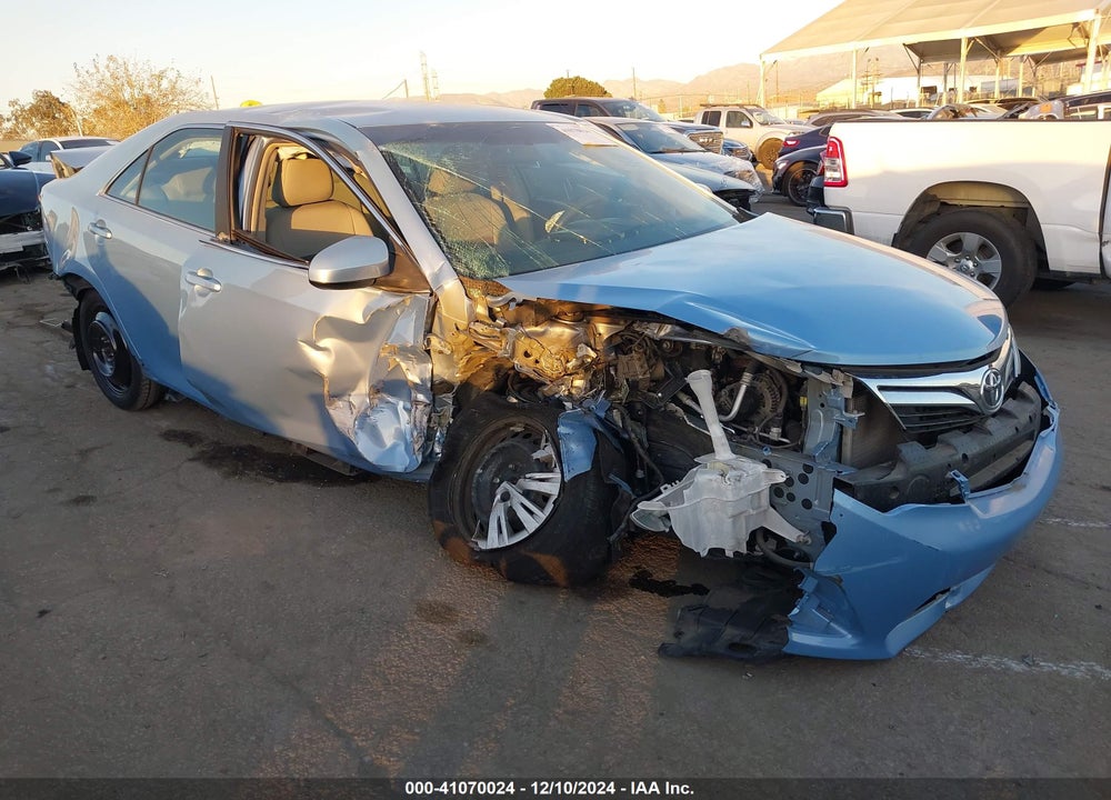 2012 TOYOTA CAMRY LE VIN: 4T4BF1FK2CR157856