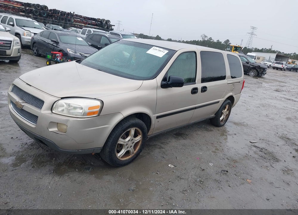 2007 CHEVROLET UPLANDER VIN: 1GNDV23107D141034