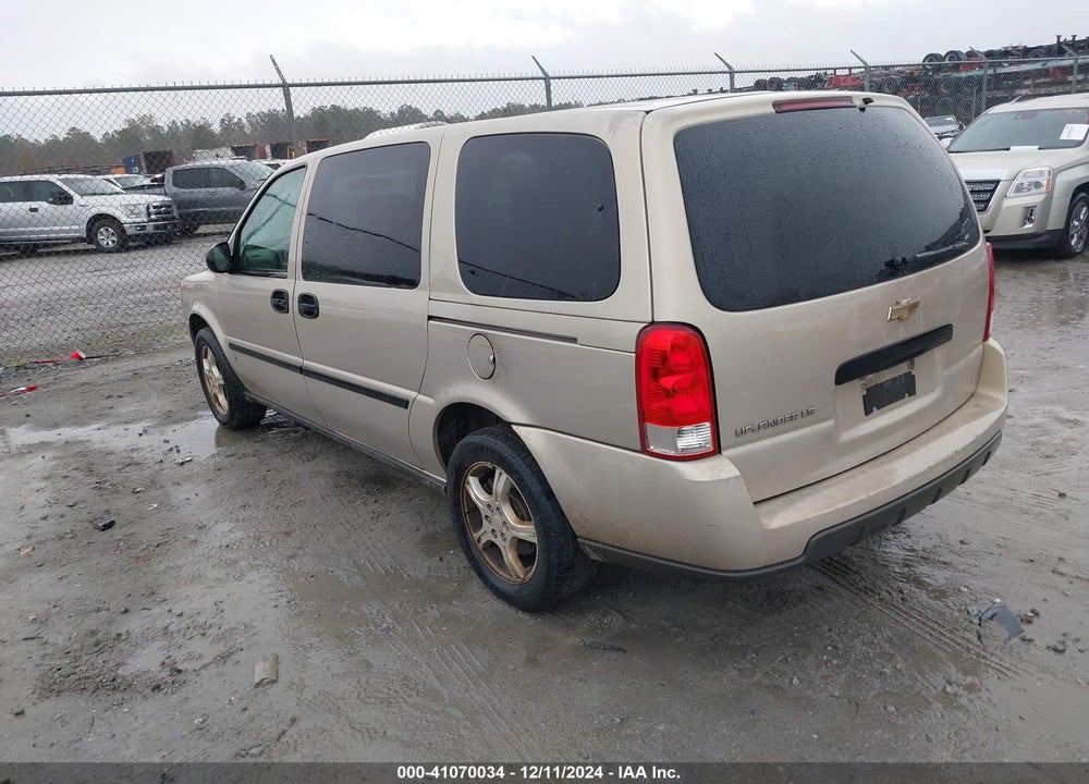 2007 CHEVROLET UPLANDER VIN: 1GNDV23107D141034