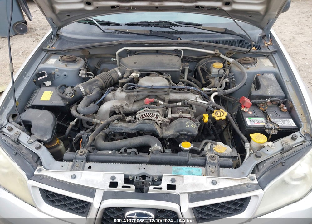 2006 SUBARU IMPREZA VIN: JF1GD67686H519930