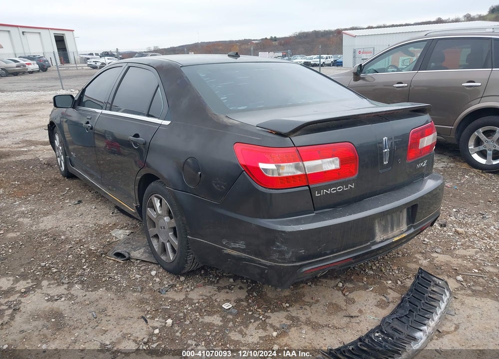 2007 LINCOLN MKZ VIN: 3LNHM26T57R666667