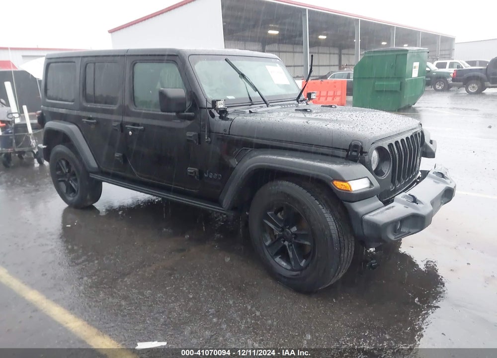 2020 JEEP WRANGLER UNLIMITED SPORT ALTITUDE 4X4 VIN: 1C4HJXDG3LW329616