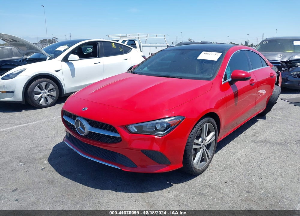 2020 MERCEDES-BENZ CLA 250 4MATIC VIN: WDD5J4HB8LN023457