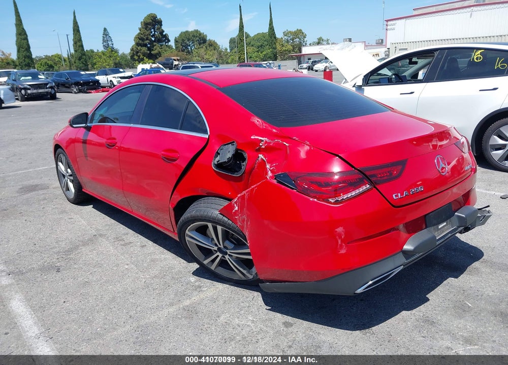 2020 MERCEDES-BENZ CLA 250 4MATIC VIN: WDD5J4HB8LN023457