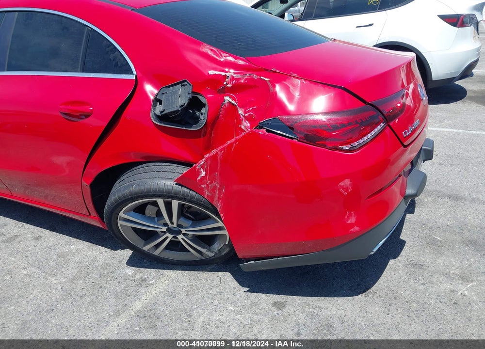 2020 MERCEDES-BENZ CLA 250 4MATIC VIN: WDD5J4HB8LN023457
