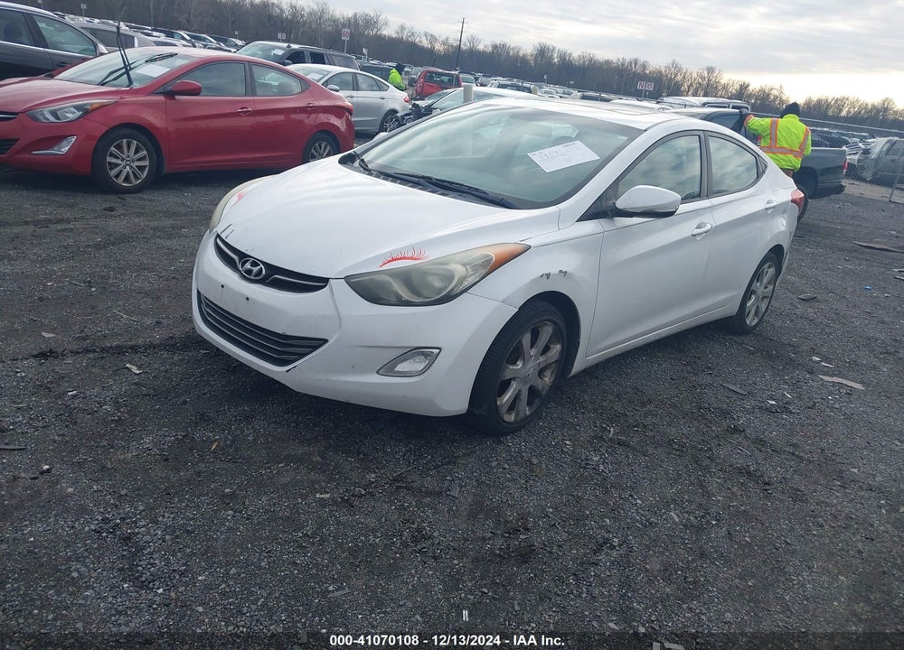 2011 HYUNDAI ELANTRA LIMITED VIN: 5NPDH4AE0BH039057