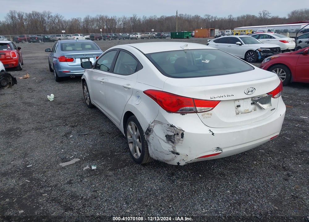 2011 HYUNDAI ELANTRA LIMITED VIN: 5NPDH4AE0BH039057