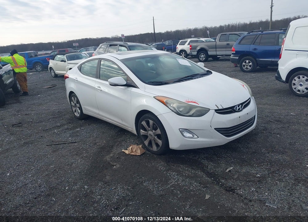 2011 HYUNDAI ELANTRA LIMITED VIN: 5NPDH4AE0BH039057
