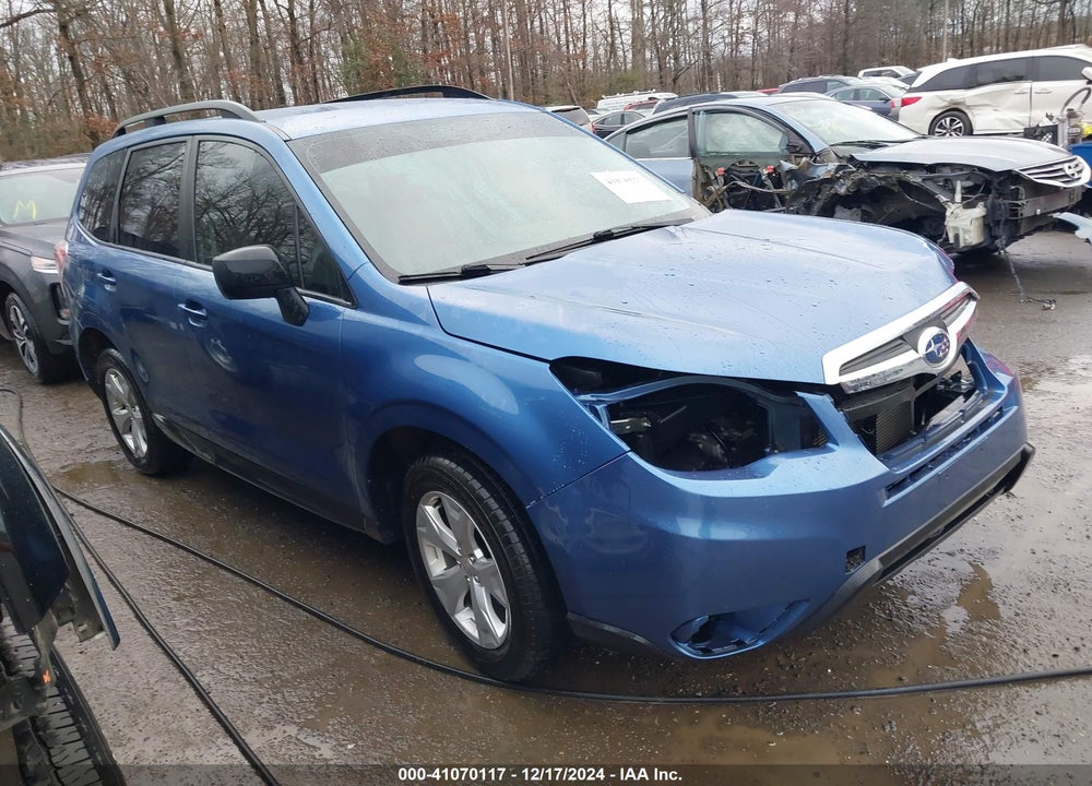 2015 SUBARU FORESTER 2.5I VIN: JF2SJABC0FH582468