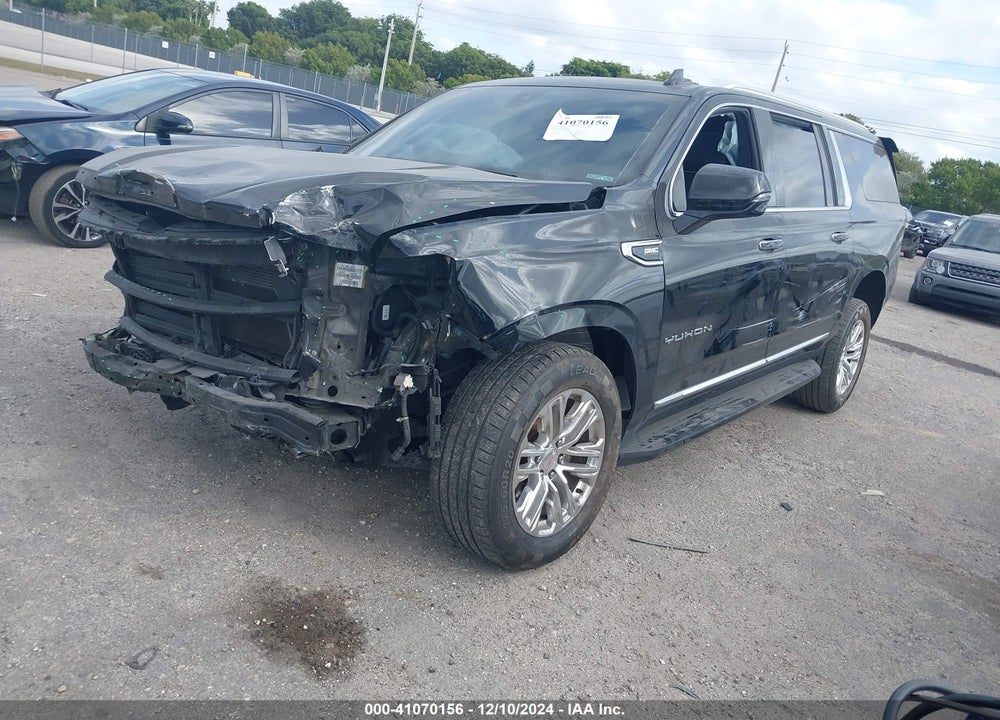 2021 GMC YUKON XL 2WD SLT VIN: 1GKS1GKD2MR375909