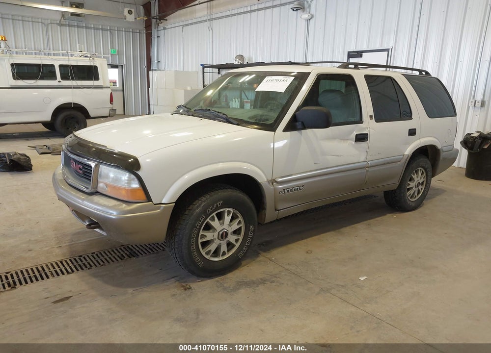 2000 GMC JIMMY SLT VIN: 1GKDT13W6Y2153923