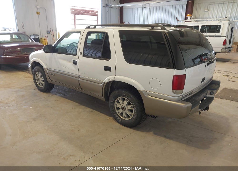 2000 GMC JIMMY SLT VIN: 1GKDT13W6Y2153923