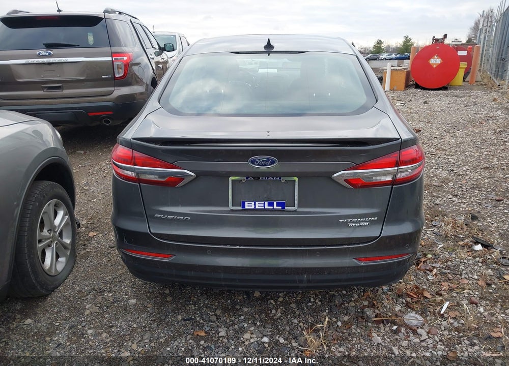 2020 FORD FUSION HYBRID VIN: 3FA6P0RU5LR156976