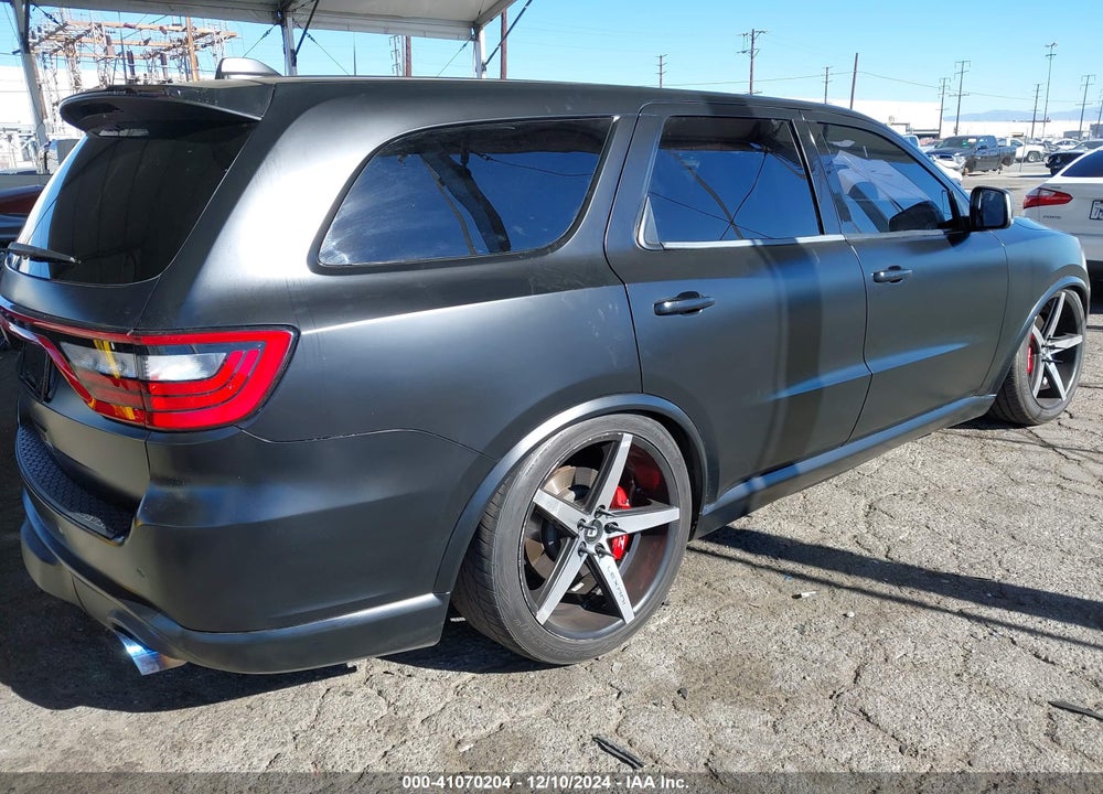 2021 DODGE DURANGO VIN: 1C4SDJH99MC818692