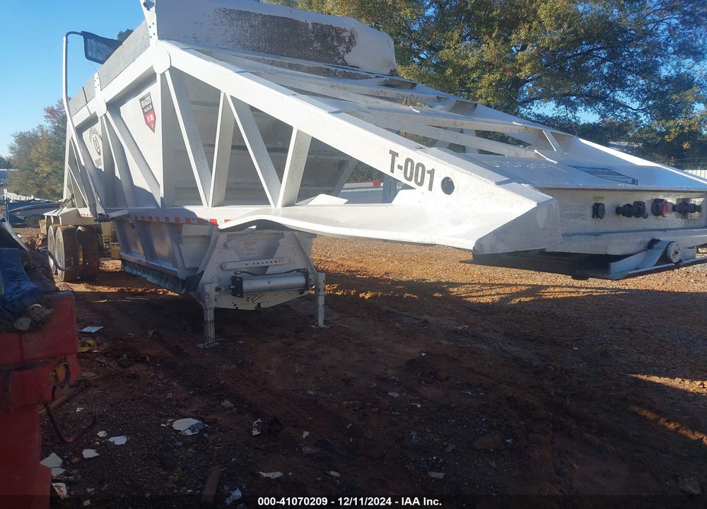 2024 BRAZOS TRAILERS BOTTOM DUMP TRAILER VIN: 4B9BKDL2XRH054188