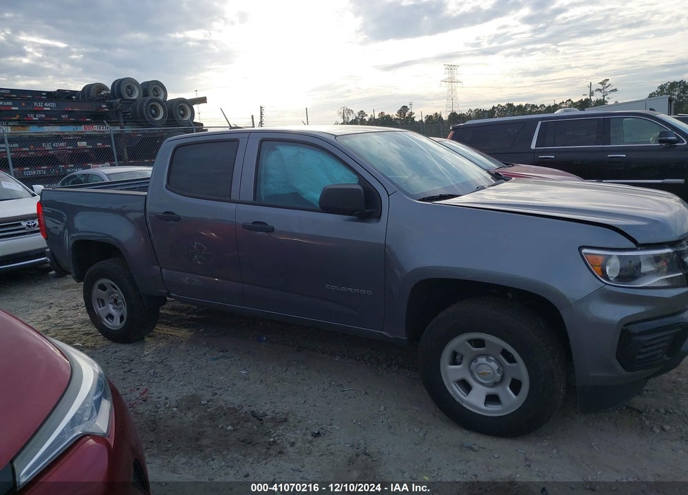 2022 CHEVROLET COLORADO VIN: 1GCGSBEN4N1319525