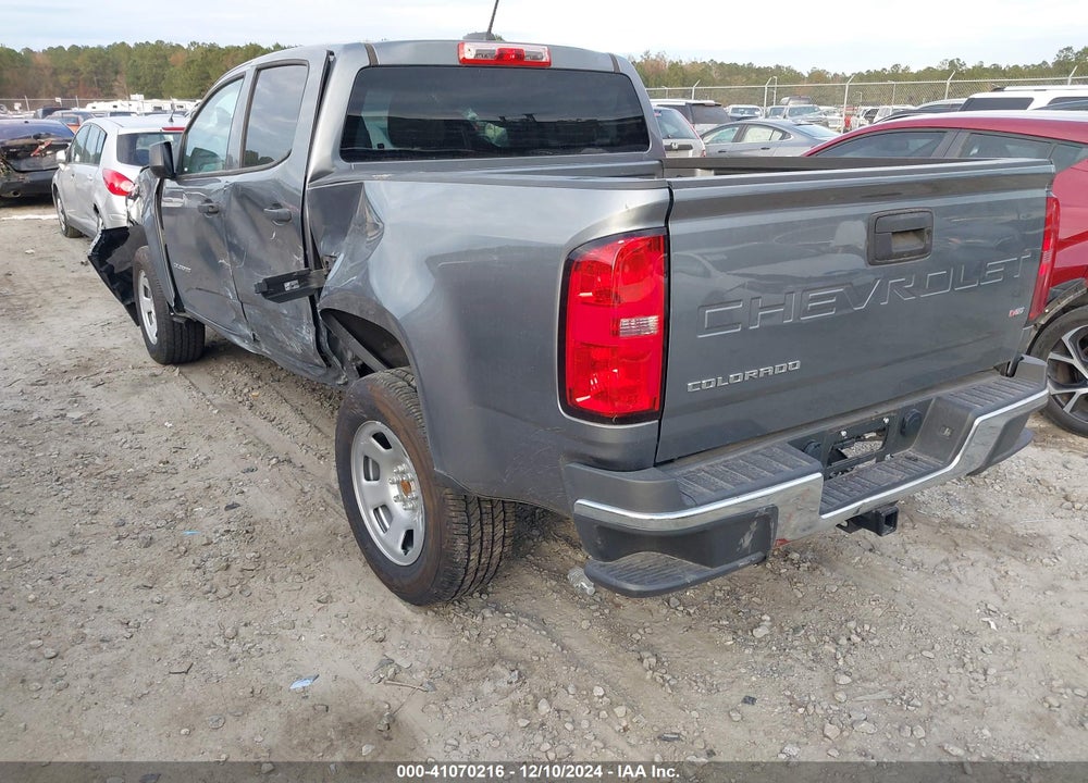 2022 CHEVROLET COLORADO VIN: 1GCGSBEN4N1319525